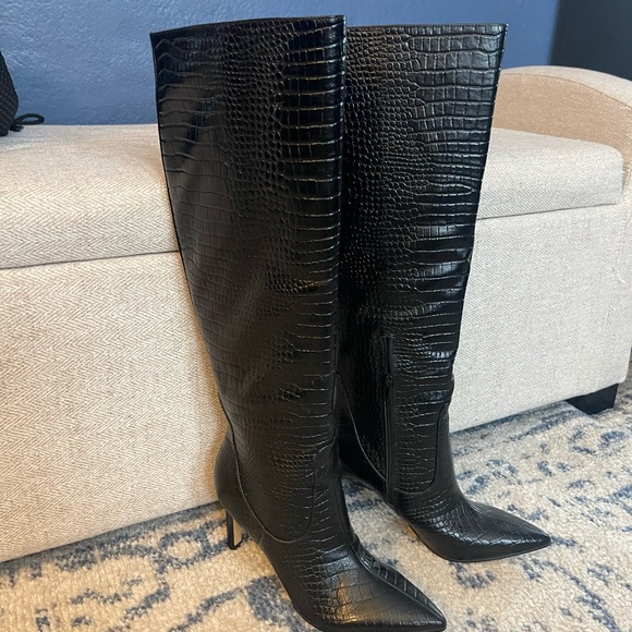 Nine West Knee High Black boots - Picture 5 of 7
